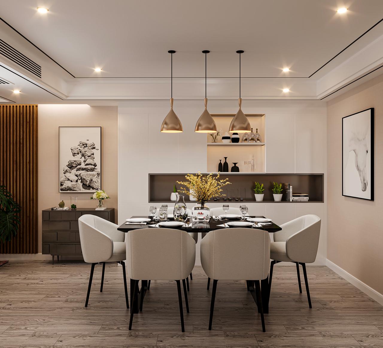 Dining area interior design
