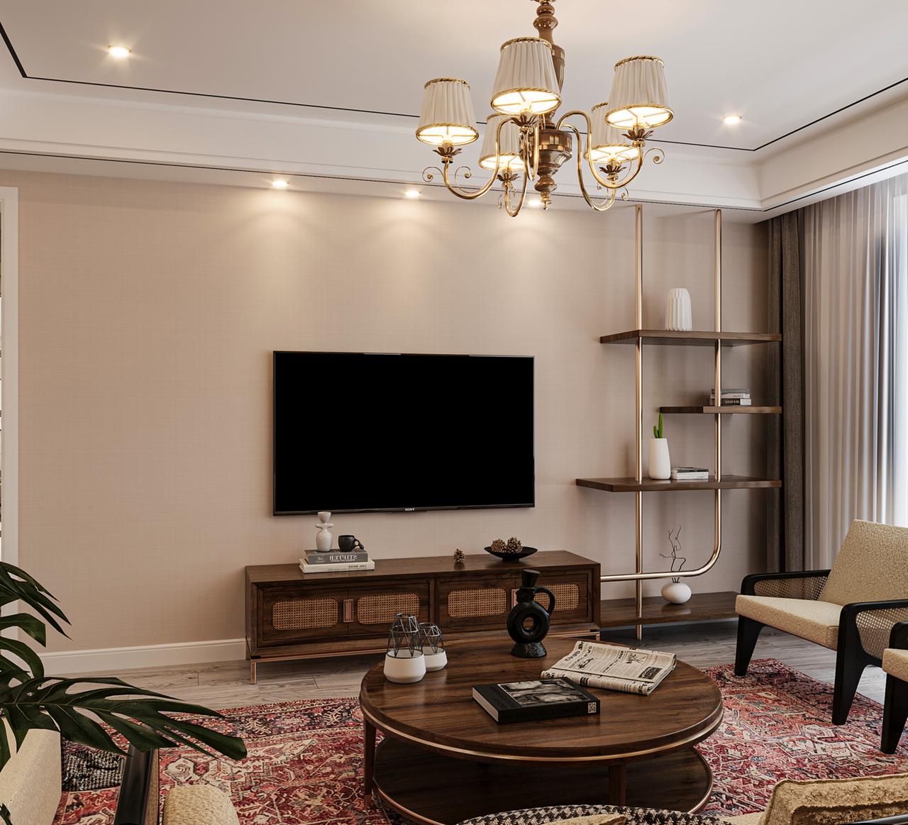 Living room interior design