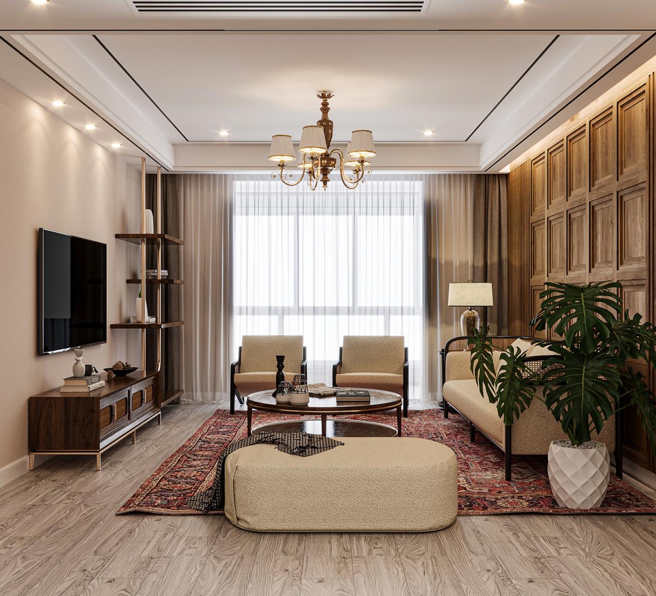 Living room interior design