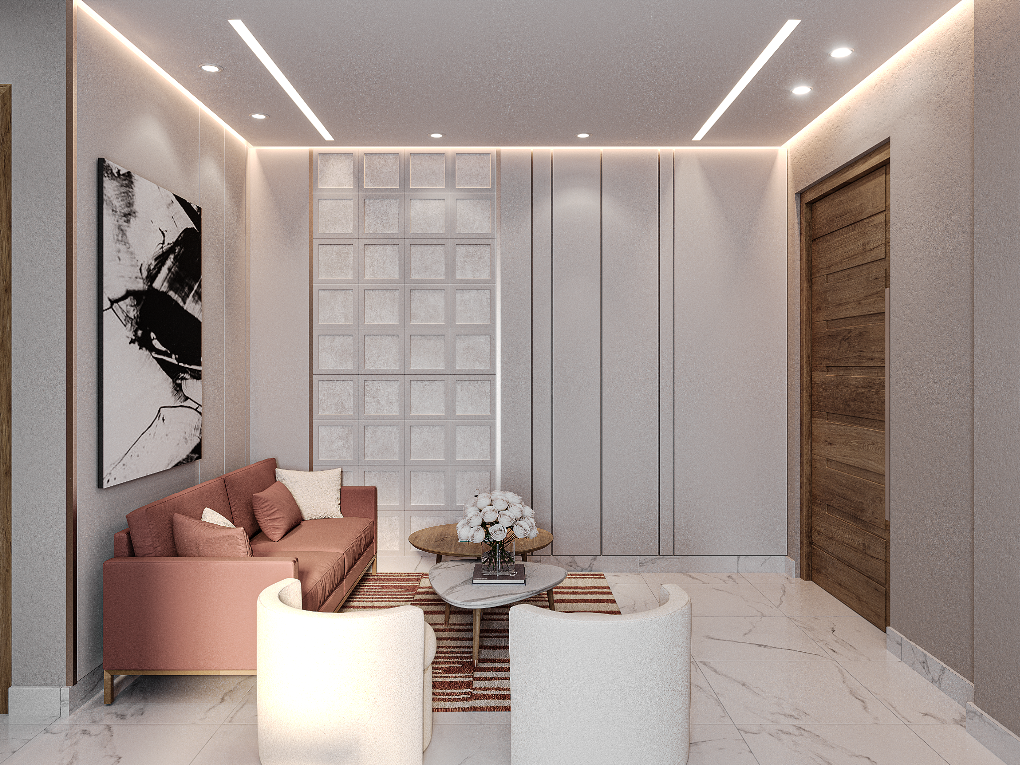 Living room interior design
