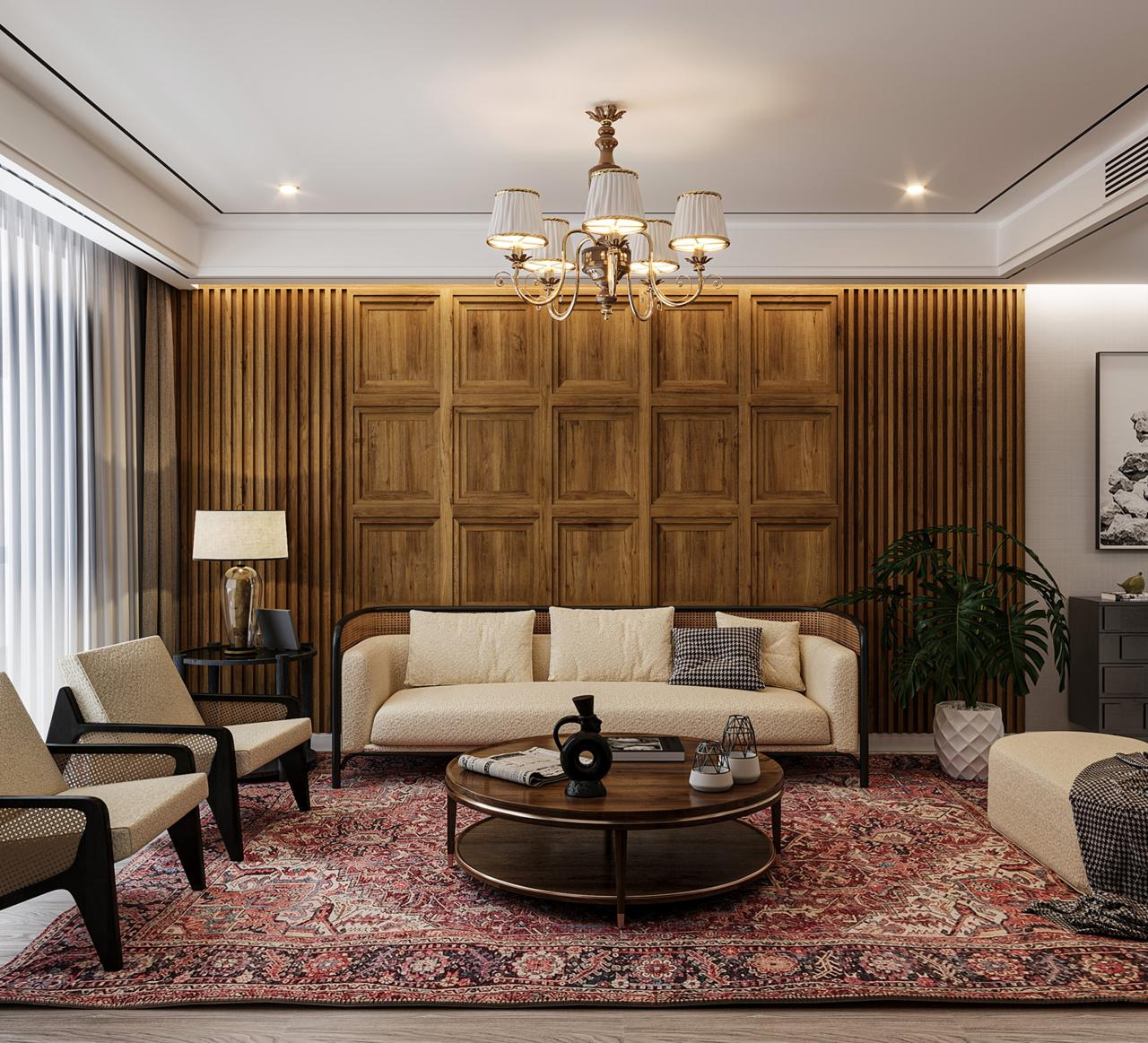 Living room wall